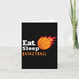 Essen Schlaf Basketball Karte