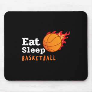Essen Schlaf Basketball Mousepad