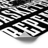 Essen Schlaf Basketball Wiederholen Basketball Spi Poster (Ecke)