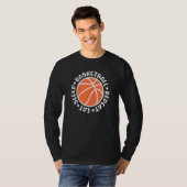 Essen Schlaf Basketball Wiederholen Boys Girls Bas T-Shirt (Vorne ganz)