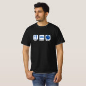 Essen Schlaf Bowl T-Shirt (Vorne ganz)