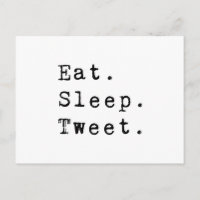 Essen Schlaf Getweetet