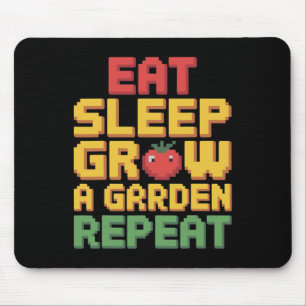 Essen Schlaf Ground Garten Wiederholung Sonnengart Mousepad