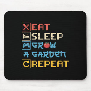 Essen Schlaf Ground Garten Wiederholung Sonnengart Mousepad
