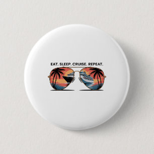 Essen Schlaf Kreuzfahrt Wiederholung Urlaub Schiff Button
