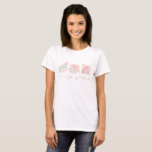 Essen Schlaf lesen Coquette Buch T-Shirt