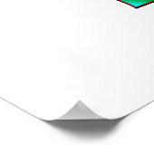 Essen Schlaf lesen Poster (Ecke)