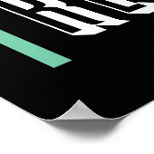 Essen Schlaf machen Bewegung wiederholen - Unterne Poster (Ecke)