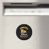 Essen Schlaf saubere Reiniger Janitor Reinigungsmi Magnet (In Situ (Geschirrspüler))