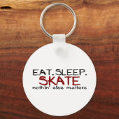 Essen Schlaf Skate Schlüsselanhänger (Vorderseite)