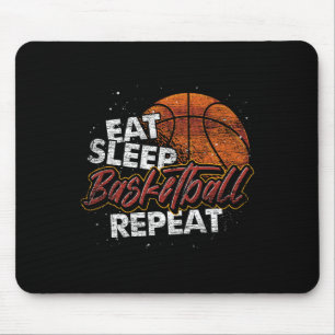 Essen Schlaf Sketll Wiederholen Sketll Spieler Ske Mousepad