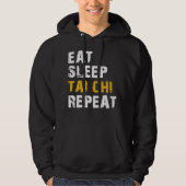 Essen Schlaf Tai chi Hoodie (Vorderseite)