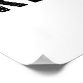 Essen Schlaf tun Steuern wiederholen Not leidenden Poster (Ecke)