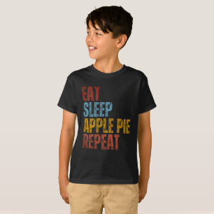 ESSEN SCHLAFEN APPELKUCHEN WIEDERHOLEN T-Shirt
