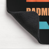 Essen Schlafen Badminton Wiederholen Mousepad (Ecke)