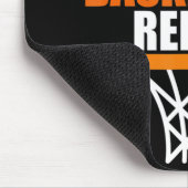 Essen. Schlafen. Basketball. Wieder von vorne. T f Mousepad (Ecke)