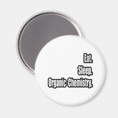Essen. Schlafen. Bio Chemie. Magnet (Vorderseite/Rückseite)