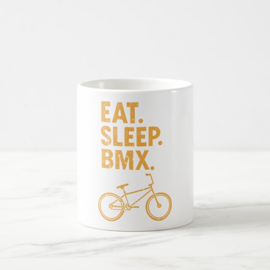 Essen, Schlafen, BMX Kaffeetasse (Mittel)