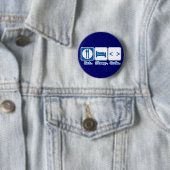 essen schlafen code (html) button (Beispiel)