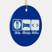 essen schlafen code (html) keramikornament (Rechts)