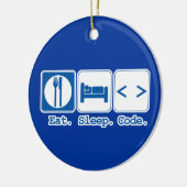 essen schlafen code (html) keramikornament (Links)