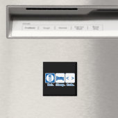 essen schlafen code (html) magnet (In Situ (Geschirrspüler))