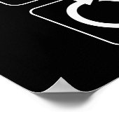 Essen. Schlafen. Coffee. Wieder von vorne Poster (Ecke)