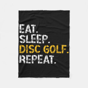 Essen Schlafen Disc Golf Wiederholen Disc Golf Spi Fleecedecke