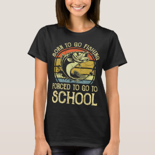 Essen. Schlafen. Fischen. Wiederholen. T-Shirt