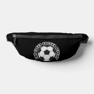 essen schlafen Fußball wiederholen Bauchtasche