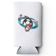 Essen, schlafen, Fußball, wiederholen. Cartoon Fuß