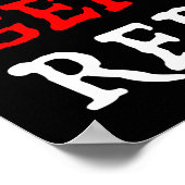 Essen. Schlafen. Genealogie. Wieder von vorne. Poster (Ecke)