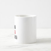 Essen schlafen Groom Wiederholung Kaffeetasse (Mittel)