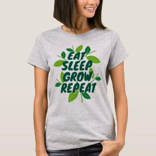 Essen Schlafen Grow Wiederholen Homesteader-T - Sh T-Shirt