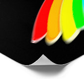 ESSEN, SCHLAFEN, GYMNASTIK PERSONALISIERTER POSTER (Ecke)