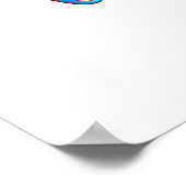 Essen, schlafen Gymnastik Poster (Ecke)