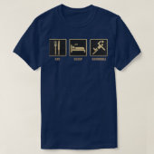 Essen Schlafen Handball Essential Classic TShirt (Design vorne)