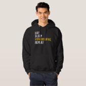 Essen schlafen hausgemacht hoodie (Vorne ganz)