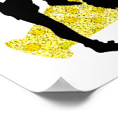 ESSEN, SCHLAFEN, KIRCHEN, PERSONALISIERTER KÜHLSCH POSTER (Ecke)