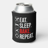 Essen. Schlafen. Kuchen. Wieder von vorne Dosenkühler (Kanne Rückseite)