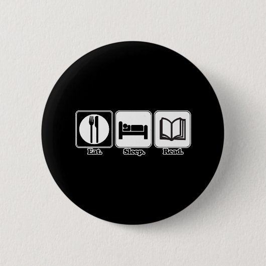 essen schlafen lesen button (Vorderseite)