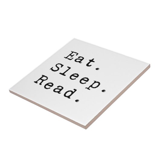 Essen. Schlafen. Lesen. Fliese (Seite)