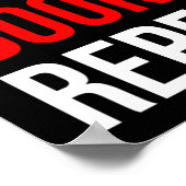 Essen. Schlafen. Lesen Sie verbotene Bücher. Wiede Poster (Ecke)