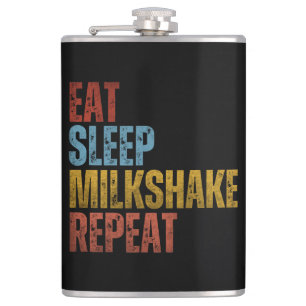 ESSEN SCHLAFEN MILK SHAKE WIEDERHOLEN FLACHMANN