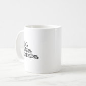 Essen. Schlafen. Orthotik. Kaffeetasse (Vorderseite Links)