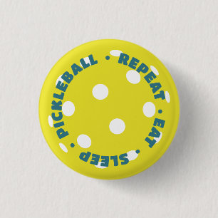 ESSEN, SCHLAFEN, PICKLEBALL, WIEDERHOLEN BUTTON