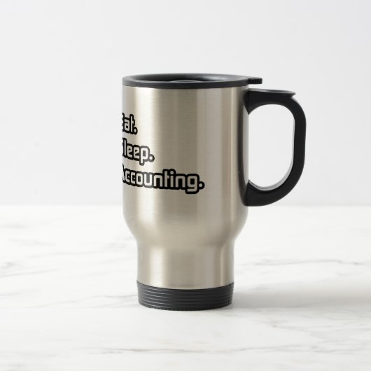 Essen. Schlafen. Rechnungslegung. Reisebecher (Rechts)