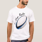 Essen, Schlafen, Rugby - Unisex Rugby T - Shirt (Vorderseite)