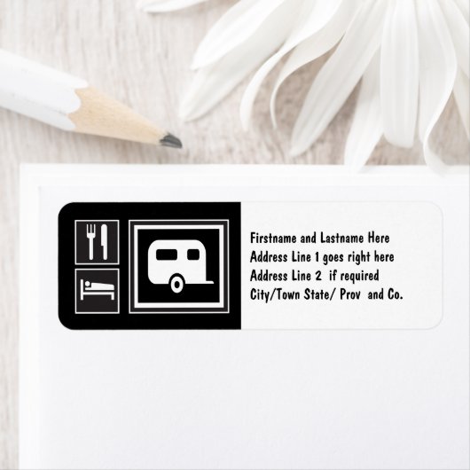 Essen. Schlafen. RV! (Insitu)