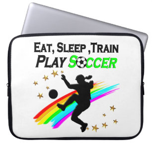 ESSEN, SCHLAFEN, SCHLAFEN, SPIELFALSCH LAPTOPSCHUTZHÜLLE